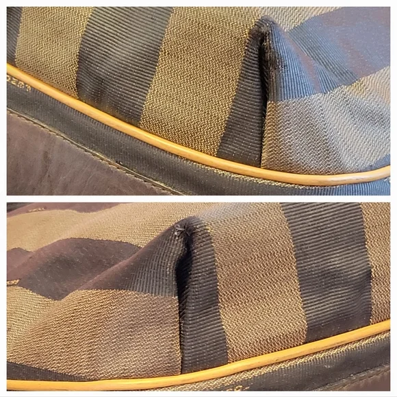 AUTHENTIC FENDI Pequin BUCKET BAG - Picture 13 of 16